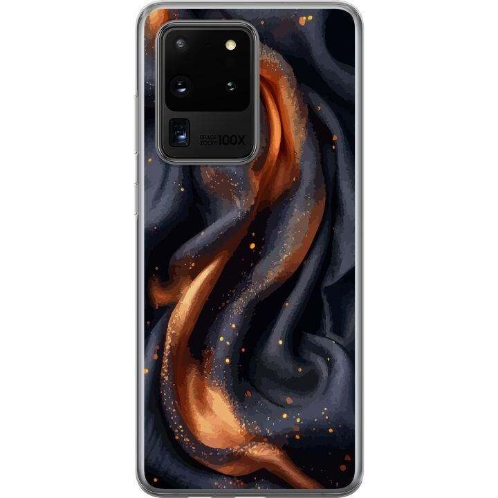 Mobile case for Samsung Galaxy S20 Ultra with Fiery silk design in the group SMARTPHONE & TABLETS / Phone cases / Samsung at TP E-commerce Nordic AB (A62226)