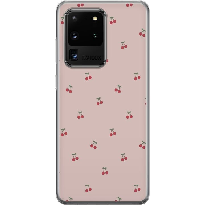 Mobile case for Samsung Galaxy S20 Ultra with Cherry design in the group SMARTPHONE & TABLETS / Phone cases / Samsung at TP E-commerce Nordic AB (A62232)