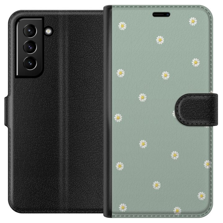 Wallet case for Samsung Galaxy S21+ 5G with Priest\'s collars design in the group SMARTPHONE & TABLETS / Phone cases / Samsung at TP E-commerce Nordic AB (A62364)