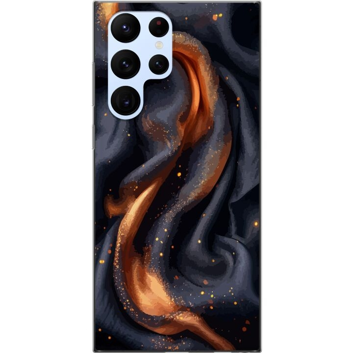 Mobile case for Samsung Galaxy S22 Ultra 5G with Fiery silk design in the group SMARTPHONE & TABLETS / Phone cases / Samsung at TP E-commerce Nordic AB (A62604)