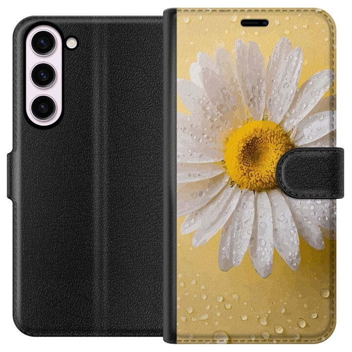 Wallet case for Samsung Galaxy S23+ with Porslinsblomma design in the group SMARTPHONE & TABLETS / Phone cases / Samsung at TP E-commerce Nordic AB (A62738)