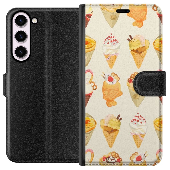 Wallet case for Samsung Galaxy S23+ with Glassy design in the group SMARTPHONE & TABLETS / Phone cases / Samsung at TP E-commerce Nordic AB (A62749)