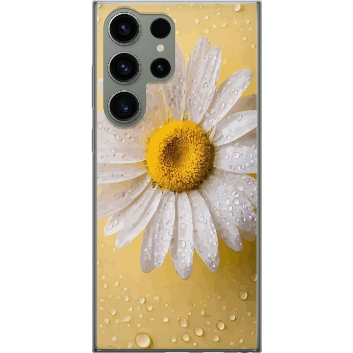 Mobile case for Samsung Galaxy S23 Ultra with Porslinsblomma design in the group SMARTPHONE & TABLETS / Phone cases / Samsung at TP E-commerce Nordic AB (A62819)