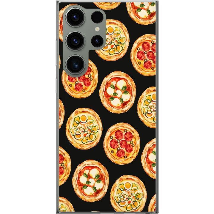 Mobile case for Samsung Galaxy S23 Ultra with Pizza design in the group SMARTPHONE & TABLETS / Phone cases / Samsung at TP E-commerce Nordic AB (A62832)