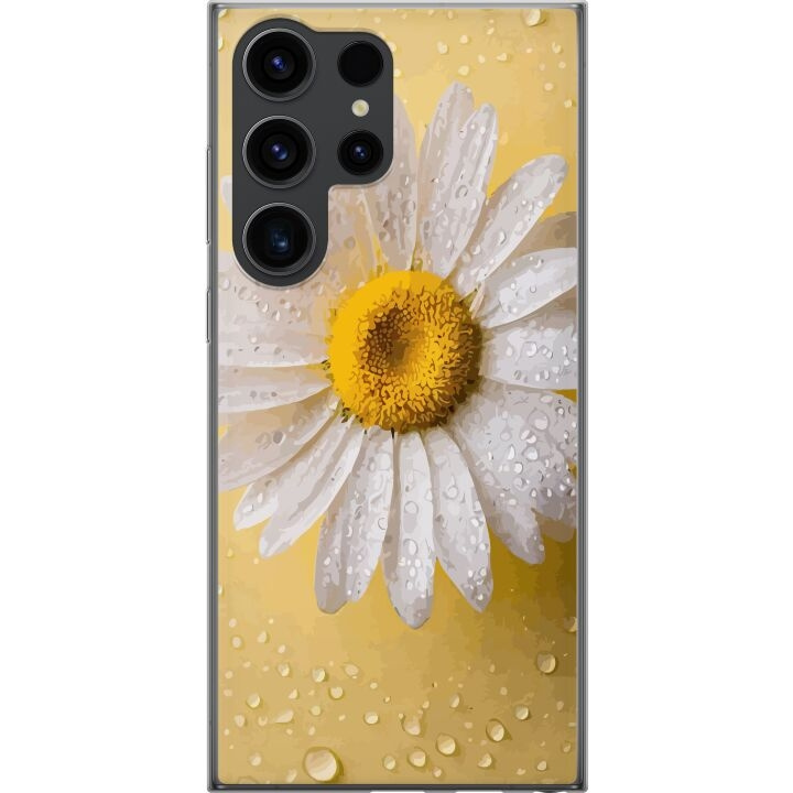 Mobile case for Samsung Galaxy S24 Ultra with Porslinsblomma design in the group SMARTPHONE & TABLETS / Phone cases / Samsung at TP E-commerce Nordic AB (A62981)