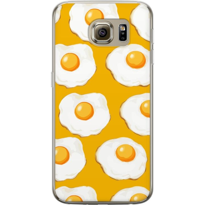 Mobile case for Samsung Galaxy S6 with Fried egg design in the group SMARTPHONE & TABLETS / Phone cases / Samsung at TP E-commerce Nordic AB (A63010)