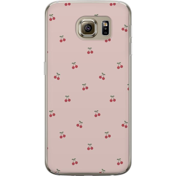 Mobile case for Samsung Galaxy S6 with Cherry design in the group SMARTPHONE & TABLETS / Phone cases / Samsung at TP E-commerce Nordic AB (A63015)