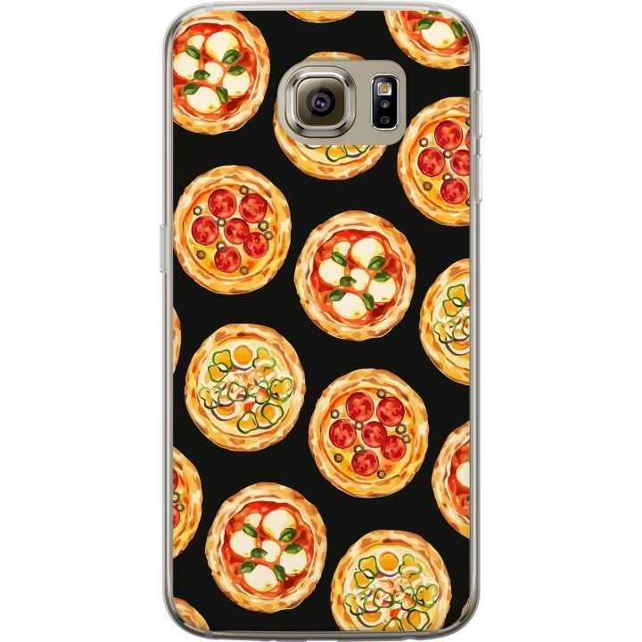 Mobile case for Samsung Galaxy S6 with Pizza design in the group SMARTPHONE & TABLETS / Phone cases / Samsung at TP E-commerce Nordic AB (A63021)