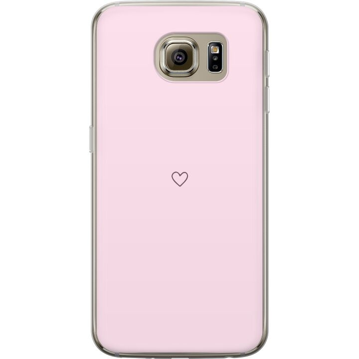 Mobile case for Samsung Galaxy S6 with Heart design in the group SMARTPHONE & TABLETS / Phone cases / Samsung at TP E-commerce Nordic AB (A63027)