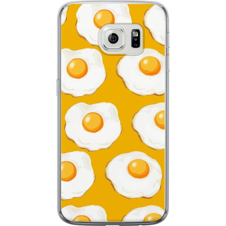 Mobile case for Samsung Galaxy S6 edge with Fried egg design in the group SMARTPHONE & TABLETS / Phone cases / Samsung at TP E-commerce Nordic AB (A63037)