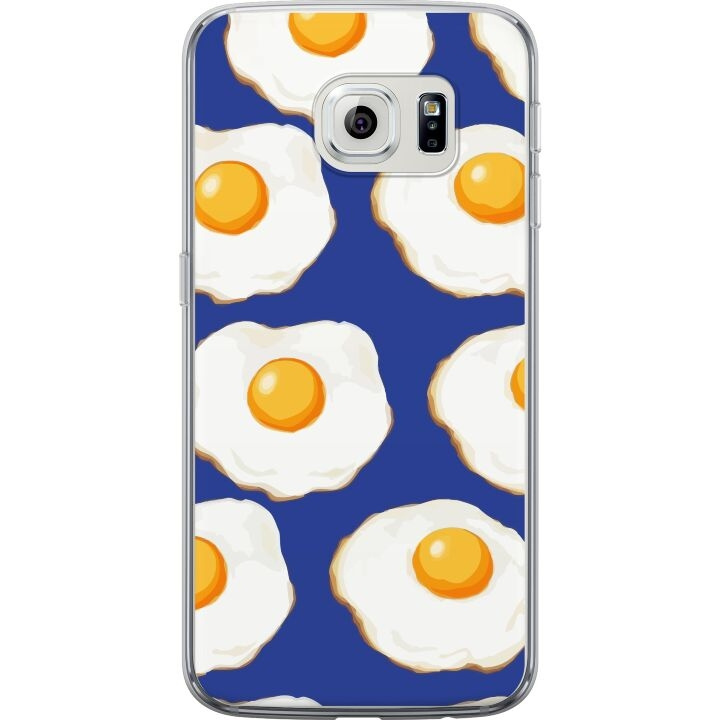 Mobile case for Samsung Galaxy S6 edge with Fried eggs design in the group SMARTPHONE & TABLETS / Phone cases / Samsung at TP E-commerce Nordic AB (A63041)