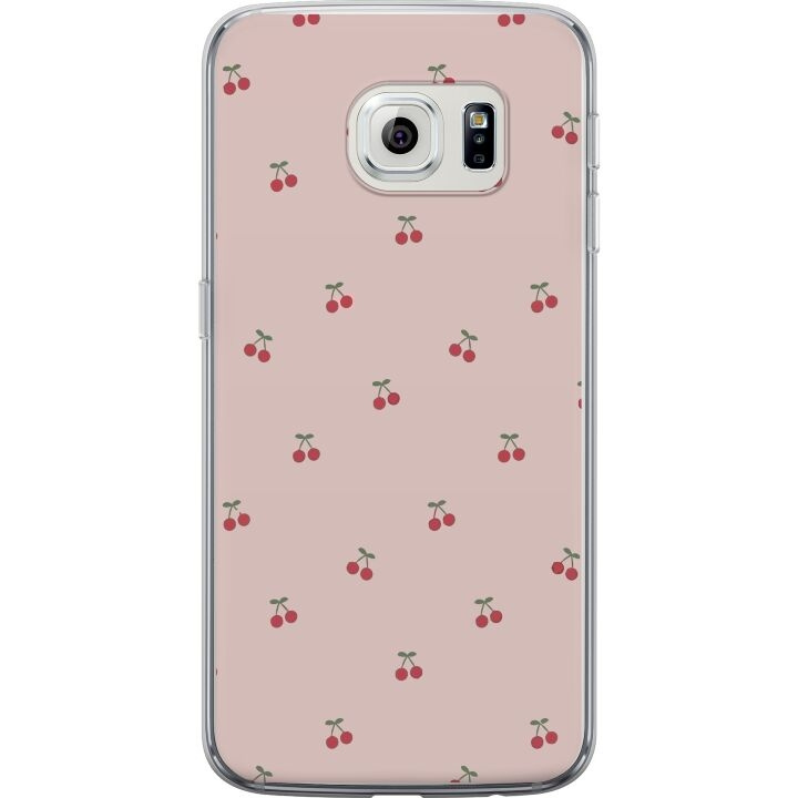 Mobile case for Samsung Galaxy S6 edge with Cherry design in the group SMARTPHONE & TABLETS / Phone cases / Samsung at TP E-commerce Nordic AB (A63042)