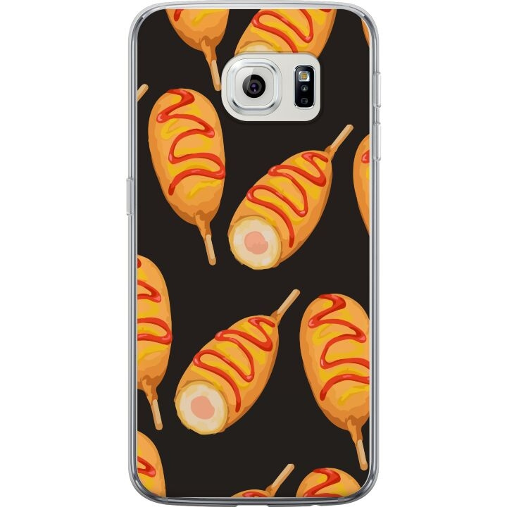 Mobile case for Samsung Galaxy S6 edge with Chicken drumstick design in the group SMARTPHONE & TABLETS / Phone cases / Samsung at TP E-commerce Nordic AB (A63044)