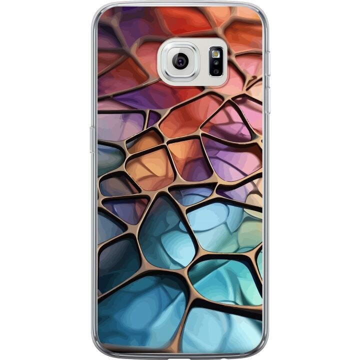 Mobile case for Samsung Galaxy S6 edge with Metallic pattern design in the group SMARTPHONE & TABLETS / Phone cases / Samsung at TP E-commerce Nordic AB (A63045)