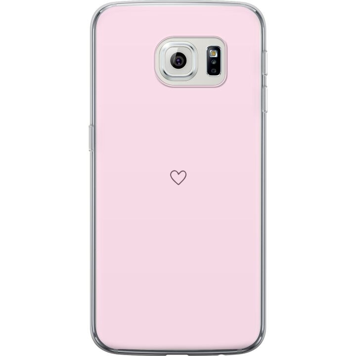 Mobile case for Samsung Galaxy S6 edge with Heart design in the group SMARTPHONE & TABLETS / Phone cases / Samsung at TP E-commerce Nordic AB (A63054)