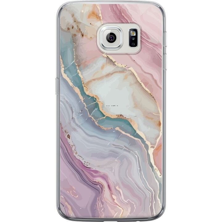 Mobile case for Samsung Galaxy S6 edge with Marble design in the group SMARTPHONE & TABLETS / Phone cases / Samsung at TP E-commerce Nordic AB (A63057)