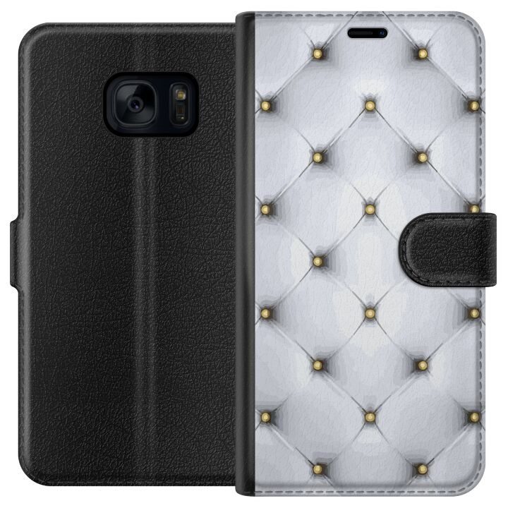 Wallet case for Samsung Galaxy S7 with Luxurious design in the group SMARTPHONE & TABLETS / Phone cases / Samsung at TP E-commerce Nordic AB (A63076)