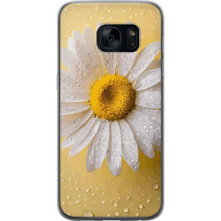 Mobile case for Samsung Galaxy S7 with Porslinsblomma design in the group SMARTPHONE & TABLETS / Phone cases / Samsung at TP E-commerce Nordic AB (A63089)