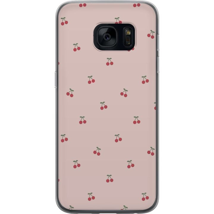 Mobile case for Samsung Galaxy S7 with Cherry design in the group SMARTPHONE & TABLETS / Phone cases / Samsung at TP E-commerce Nordic AB (A63096)