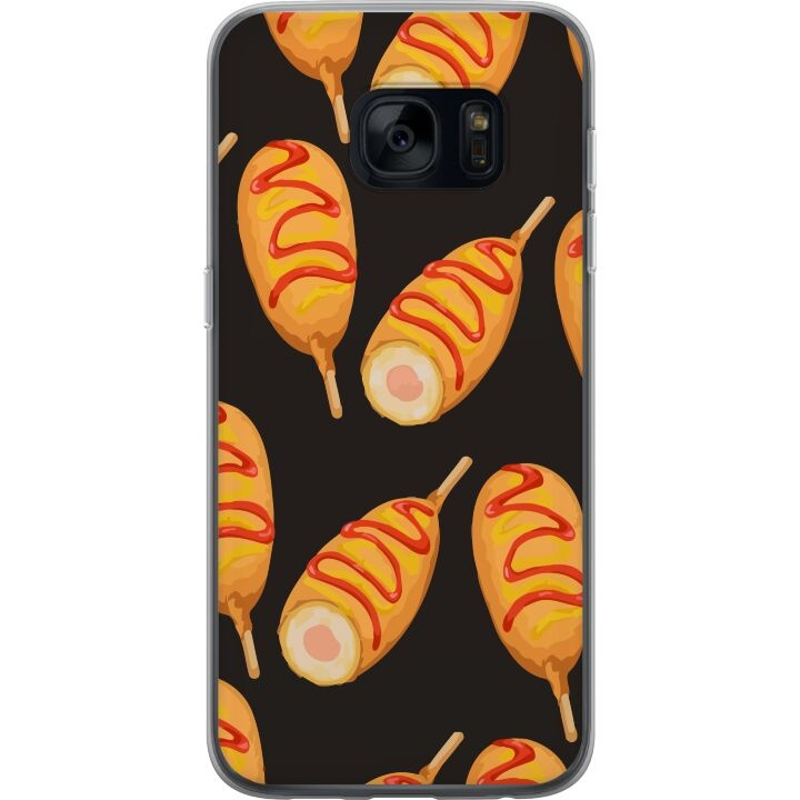 Mobile case for Samsung Galaxy S7 with Chicken drumstick design in the group SMARTPHONE & TABLETS / Phone cases / Samsung at TP E-commerce Nordic AB (A63098)