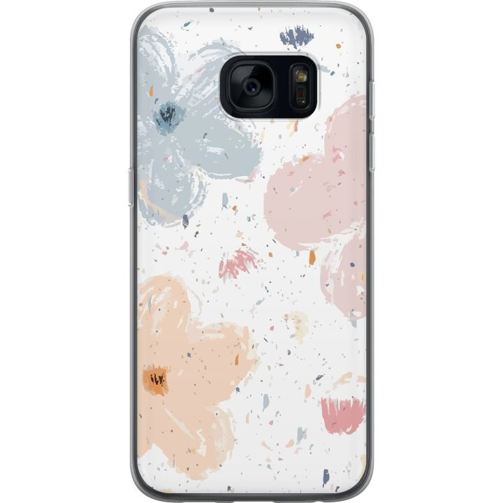 Mobile case for Samsung Galaxy S7 with Flowers design in the group SMARTPHONE & TABLETS / Phone cases / Samsung at TP E-commerce Nordic AB (A63101)