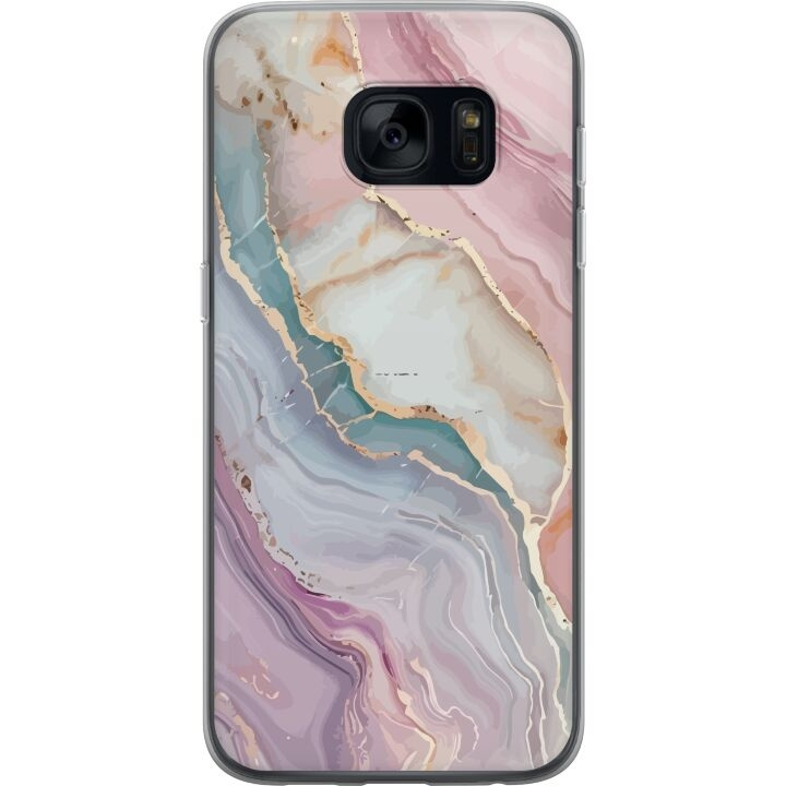 Mobile case for Samsung Galaxy S7 with Marble design in the group SMARTPHONE & TABLETS / Phone cases / Samsung at TP E-commerce Nordic AB (A63111)