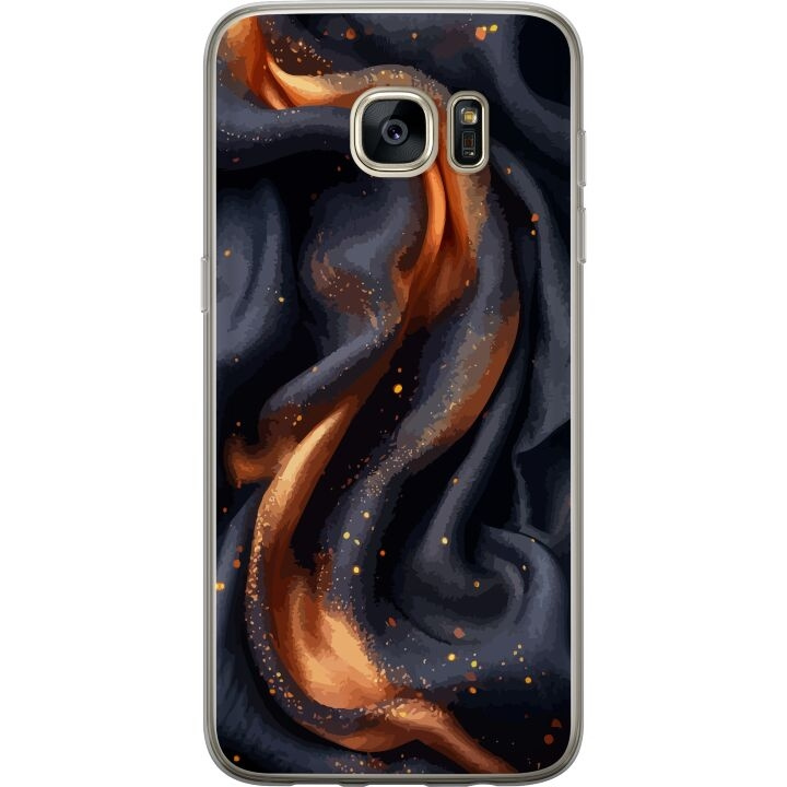 Mobile case for Samsung Galaxy S7 edge with Fiery silk design in the group SMARTPHONE & TABLETS / Phone cases / Samsung at TP E-commerce Nordic AB (A63117)