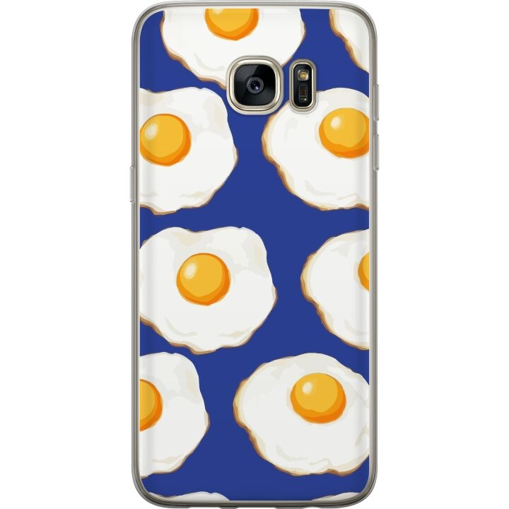 Mobile case for Samsung Galaxy S7 edge with Fried eggs design in the group SMARTPHONE & TABLETS / Phone cases / Samsung at TP E-commerce Nordic AB (A63122)