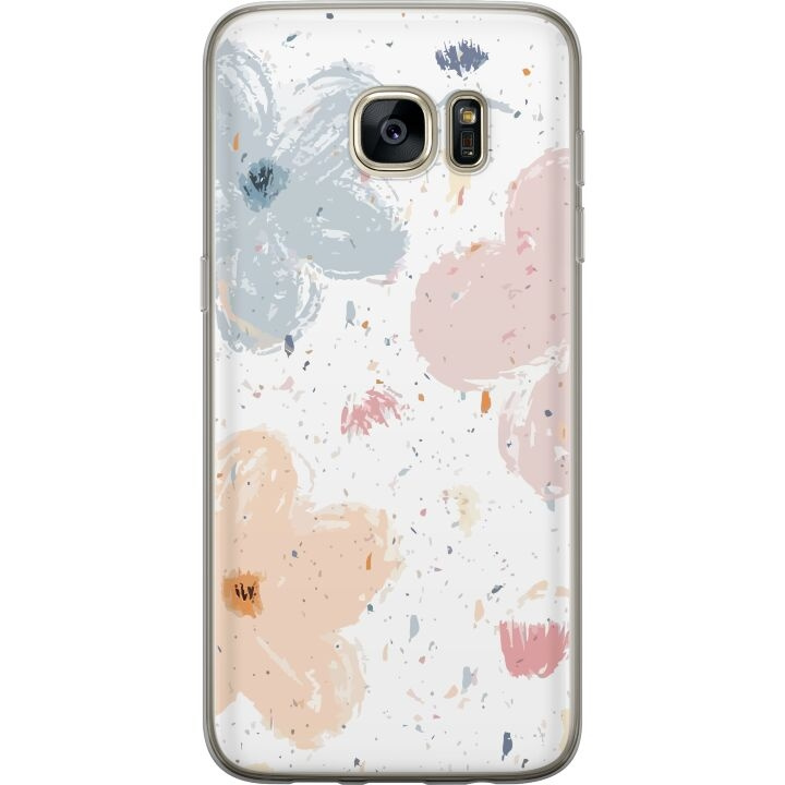 Mobile case for Samsung Galaxy S7 edge with Flowers design in the group SMARTPHONE & TABLETS / Phone cases / Samsung at TP E-commerce Nordic AB (A63128)