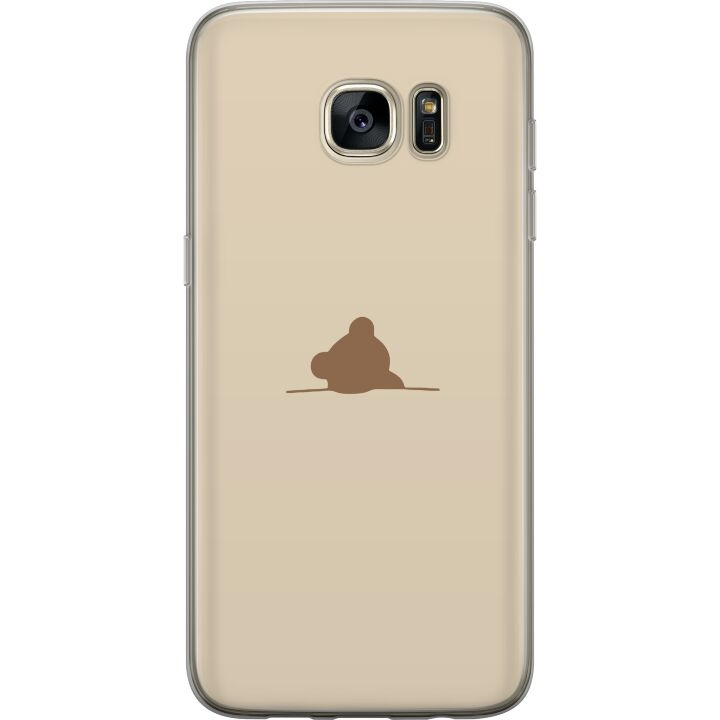 Mobile case for Samsung Galaxy S7 edge with Nalle design in the group SMARTPHONE & TABLETS / Phone cases / Samsung at TP E-commerce Nordic AB (A63136)