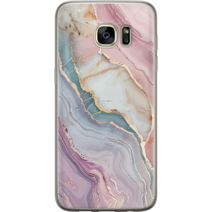 Mobile case for Samsung Galaxy S7 edge with Marble design in the group SMARTPHONE & TABLETS / Phone cases / Samsung at TP E-commerce Nordic AB (A63138)