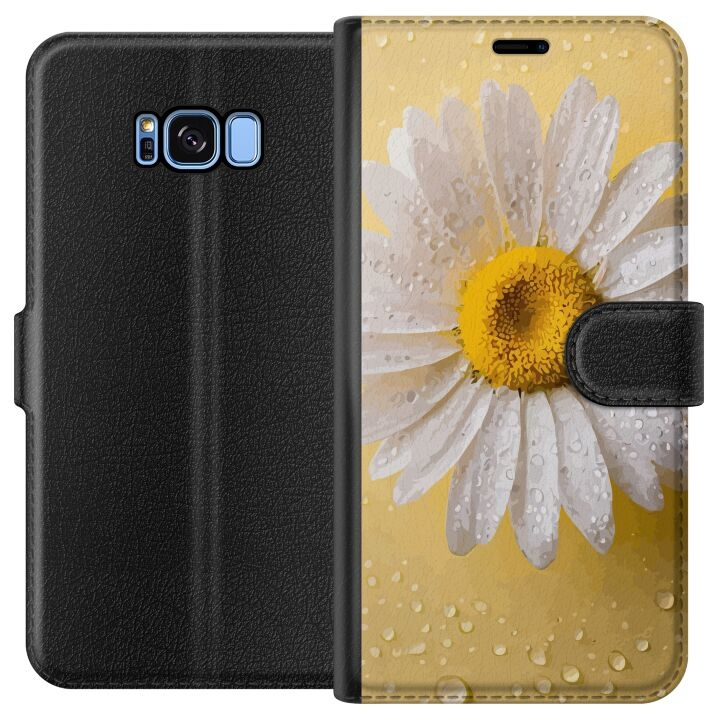 Wallet case for Samsung Galaxy S8 with Porslinsblomma design in the group SMARTPHONE & TABLETS / Phone cases / Samsung at TP E-commerce Nordic AB (A63143)