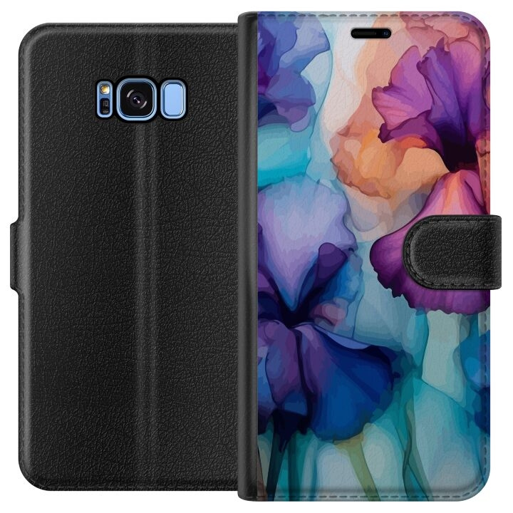 Wallet case for Samsung Galaxy S8 with Magical flowers design in the group SMARTPHONE & TABLETS / Phone cases / Samsung at TP E-commerce Nordic AB (A63146)