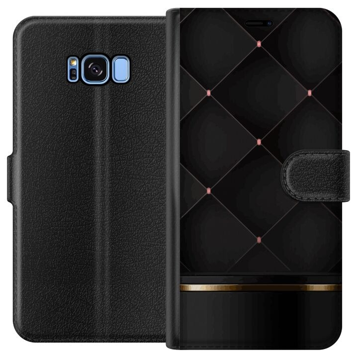 Wallet case for Samsung Galaxy S8 with Luxury line design in the group SMARTPHONE & TABLETS / Phone cases / Samsung at TP E-commerce Nordic AB (A63158)