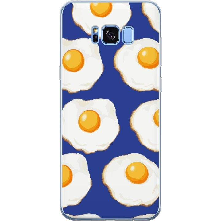 Mobile case for Samsung Galaxy S8 with Fried eggs design in the group SMARTPHONE & TABLETS / Phone cases / Samsung at TP E-commerce Nordic AB (A63176)