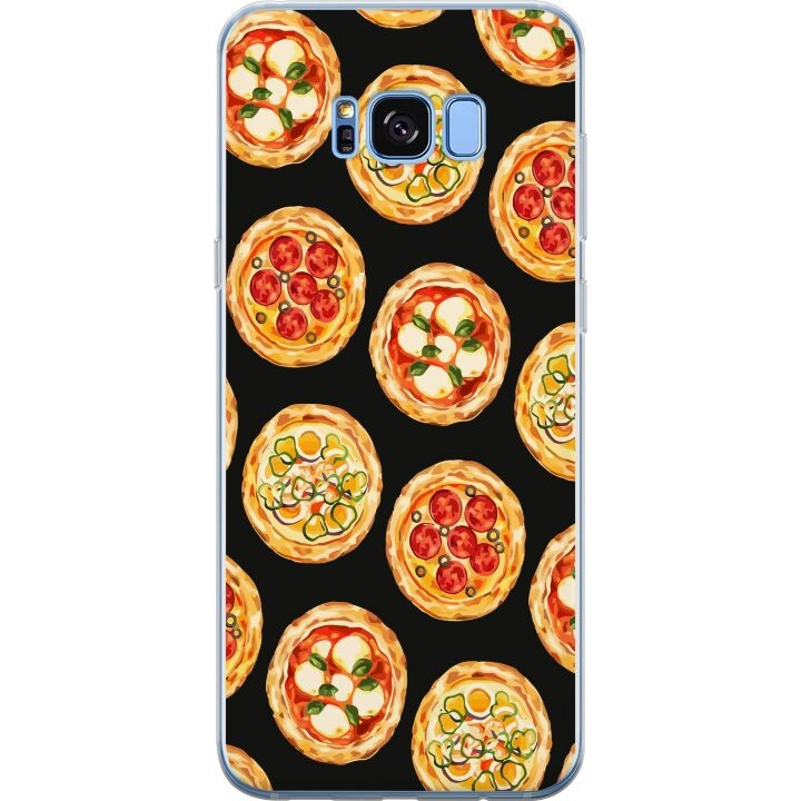 Mobile case for Samsung Galaxy S8 with Pizza design in the group SMARTPHONE & TABLETS / Phone cases / Samsung at TP E-commerce Nordic AB (A63183)