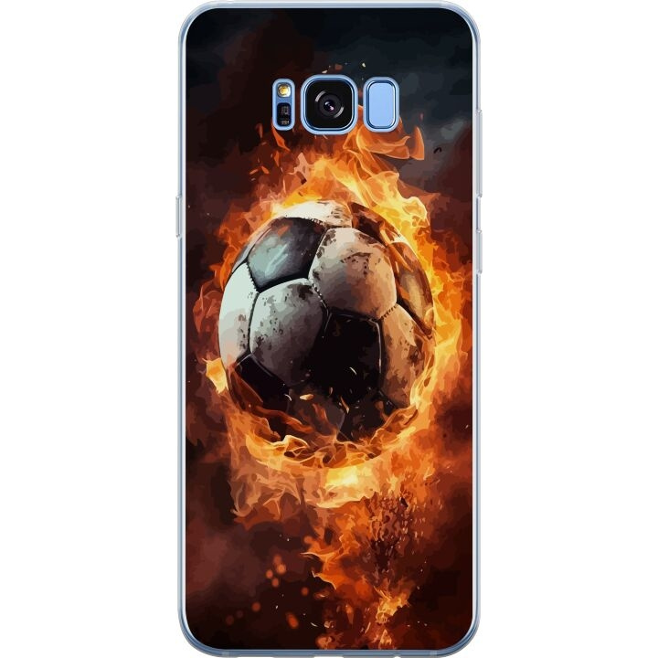 Mobile case for Samsung Galaxy S8 with Football design in the group SMARTPHONE & TABLETS / Phone cases / Samsung at TP E-commerce Nordic AB (A63191)