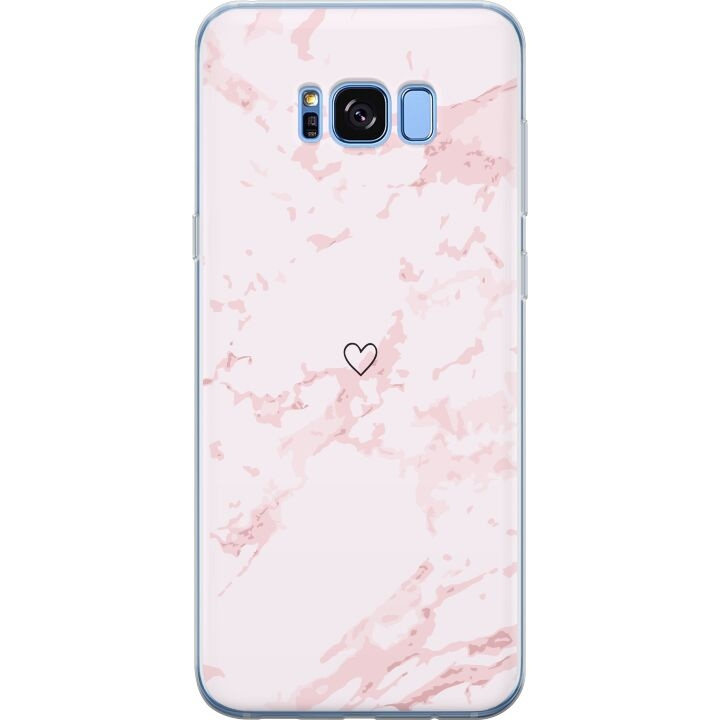 Mobile case for Samsung Galaxy S8 with Pink Heart design in the group SMARTPHONE & TABLETS / Phone cases / Samsung at TP E-commerce Nordic AB (A63193)