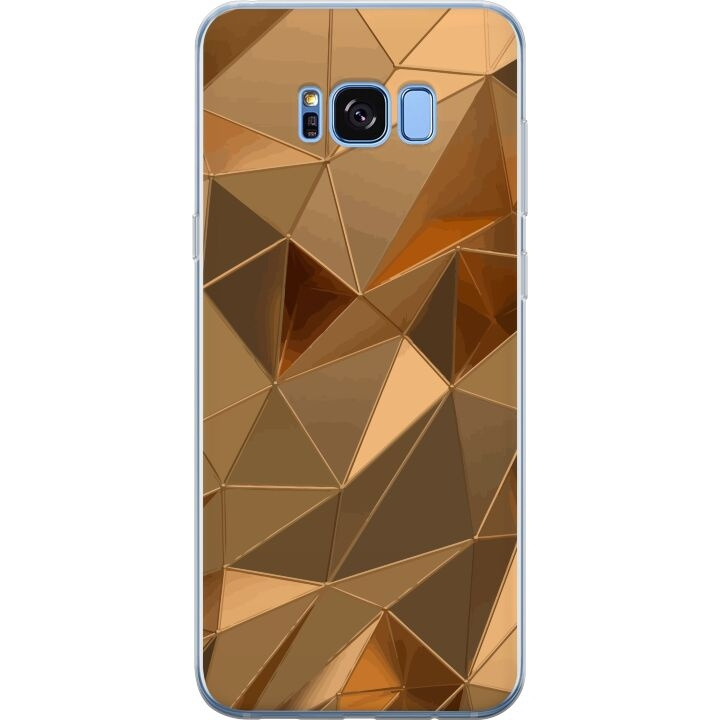 Mobile case for Samsung Galaxy S8 with 3D Gold design in the group SMARTPHONE & TABLETS / Phone cases / Samsung at TP E-commerce Nordic AB (A63194)