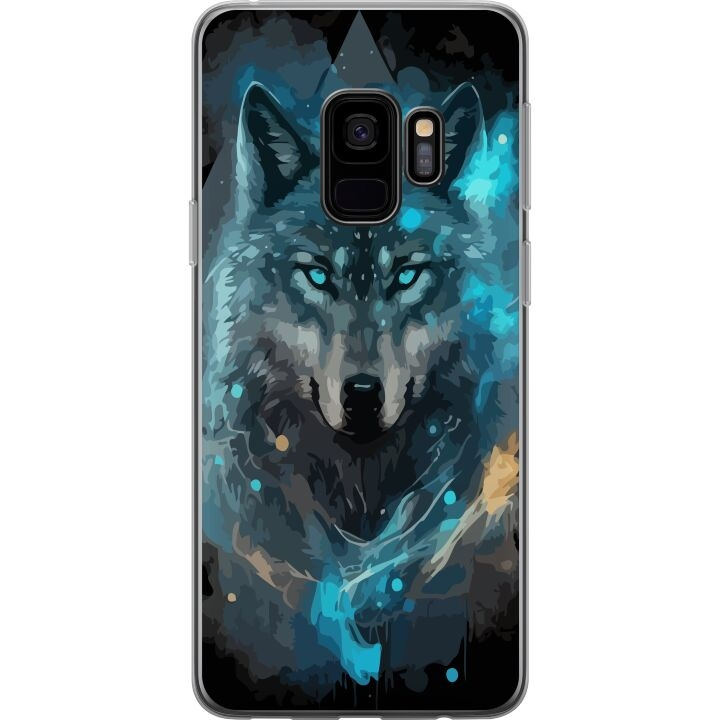 Mobile case for Samsung Galaxy S9 with Wolf design in the group SMARTPHONE & TABLETS / Phone cases / Samsung at TP E-commerce Nordic AB (A63256)