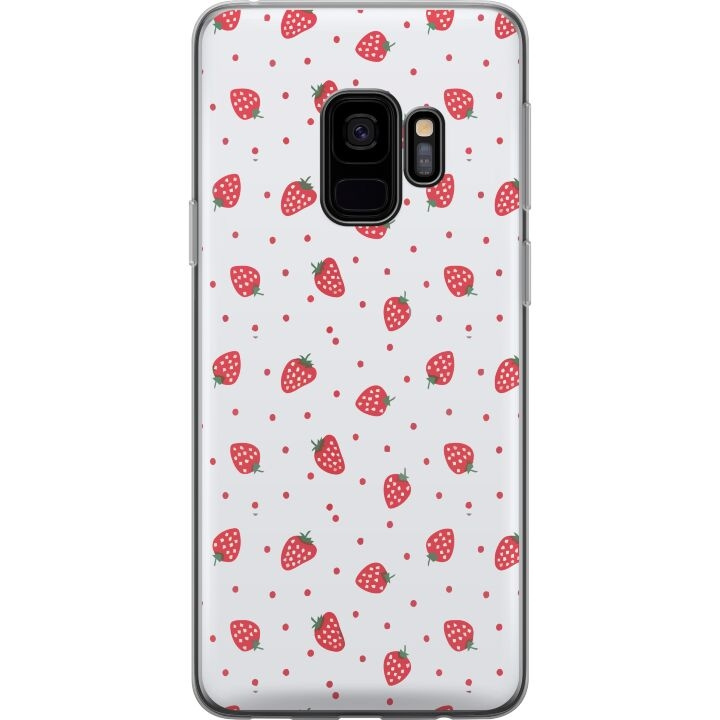 Mobile case for Samsung Galaxy S9 with Strawberries design in the group SMARTPHONE & TABLETS / Phone cases / Samsung at TP E-commerce Nordic AB (A63268)