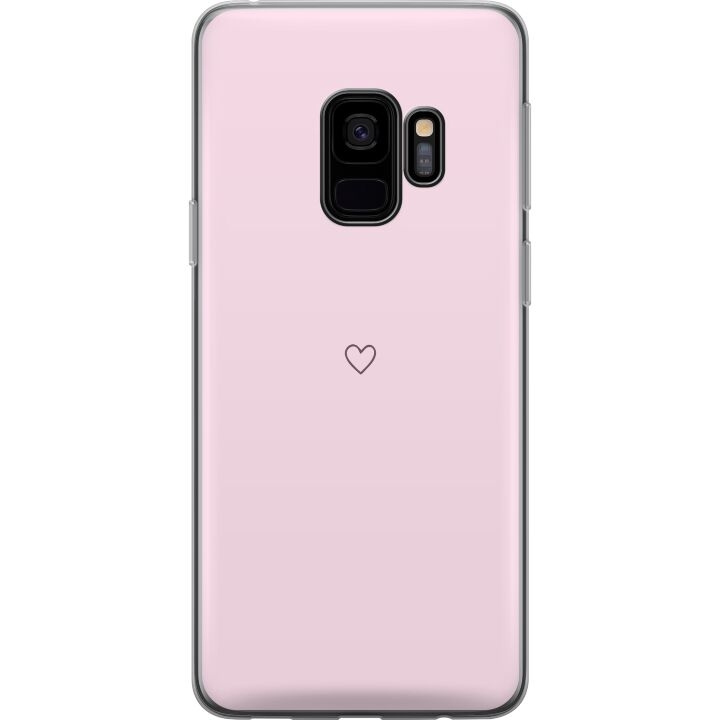 Mobile case for Samsung Galaxy S9 with Heart design in the group SMARTPHONE & TABLETS / Phone cases / Samsung at TP E-commerce Nordic AB (A63270)