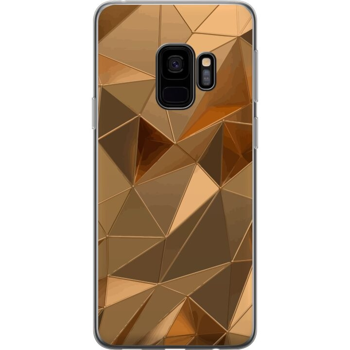 Mobile case for Samsung Galaxy S9 with 3D Gold design in the group SMARTPHONE & TABLETS / Phone cases / Samsung at TP E-commerce Nordic AB (A63275)