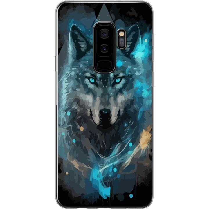 Mobile case for Samsung Galaxy S9+ with Wolf design in the group SMARTPHONE & TABLETS / Phone cases / Samsung at TP E-commerce Nordic AB (A63310)