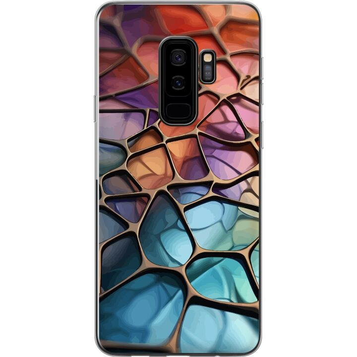 Mobile case for Samsung Galaxy S9+ with Metallic pattern design in the group SMARTPHONE & TABLETS / Phone cases / Samsung at TP E-commerce Nordic AB (A63315)