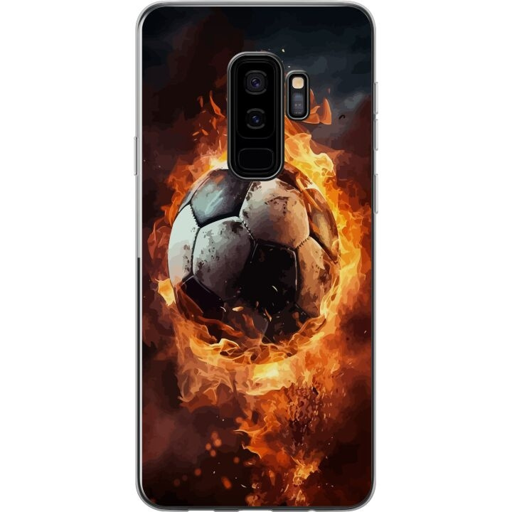 Mobile case for Samsung Galaxy S9+ with Football design in the group SMARTPHONE & TABLETS / Phone cases / Samsung at TP E-commerce Nordic AB (A63326)