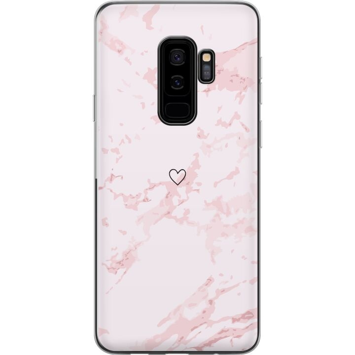 Mobile case for Samsung Galaxy S9+ with Pink Heart design in the group SMARTPHONE & TABLETS / Phone cases / Samsung at TP E-commerce Nordic AB (A63328)