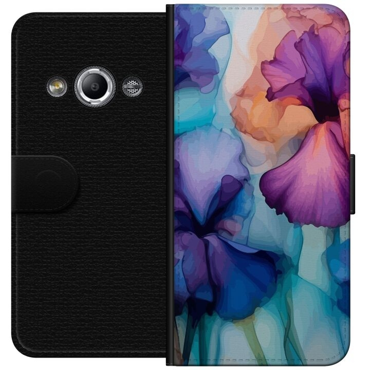 Wallet case for Samsung Galaxy Xcover 3 with Magical flowers design in the group SMARTPHONE & TABLETS / Phone cases / Samsung at TP E-commerce Nordic AB (A63335)