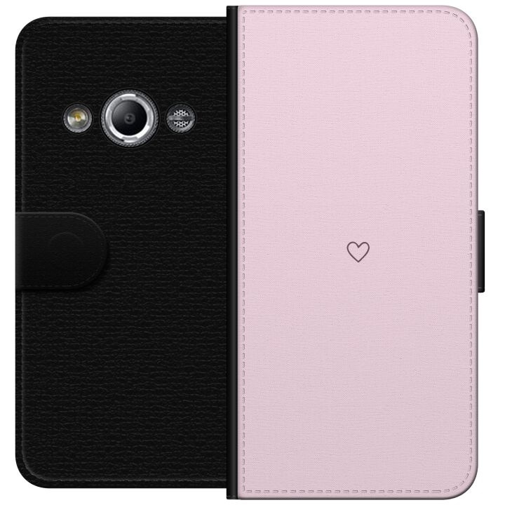 Wallet case for Samsung Galaxy Xcover 3 with Heart design in the group SMARTPHONE & TABLETS / Phone cases / Samsung at TP E-commerce Nordic AB (A63351)