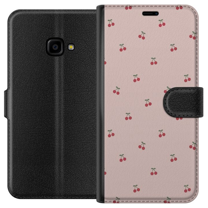 Wallet case for Samsung Galaxy Xcover 4 with Cherry design in the group SMARTPHONE & TABLETS / Phone cases / Samsung at TP E-commerce Nordic AB (A63366)